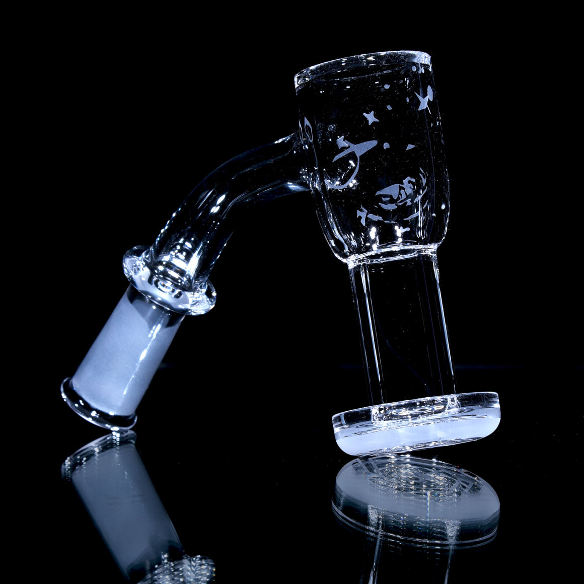 XL Quartz Slurper - Interplanetary Galaxy - 10mm Female 45°