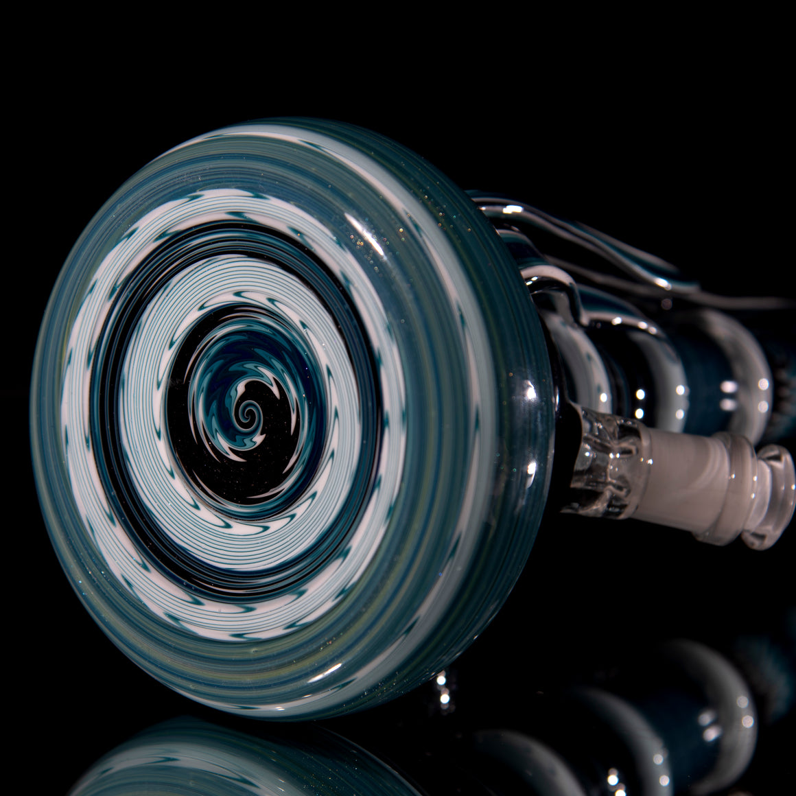 Solo White/Blue Icy Linework Tube