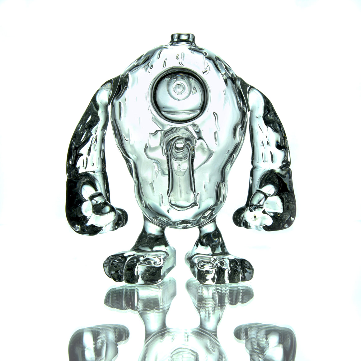 "Yuki-Otoko" Cyclops Yeti Rig - Clear - 10mm Female