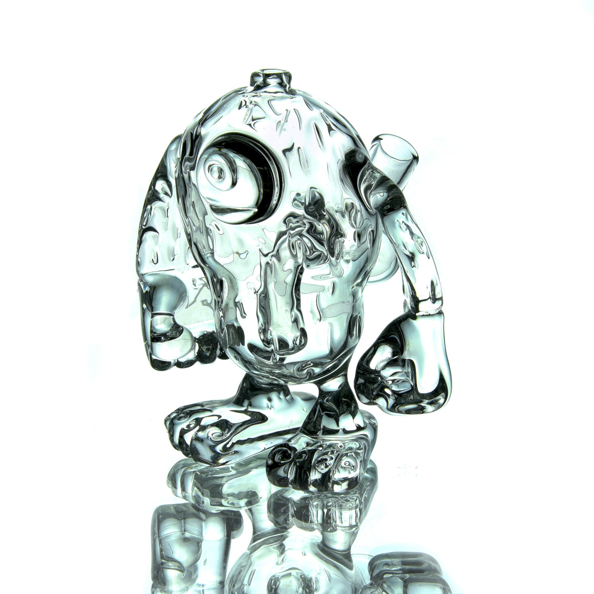 "Yuki-Otoko" Cyclops Yeti Rig - Clear - 10mm Female