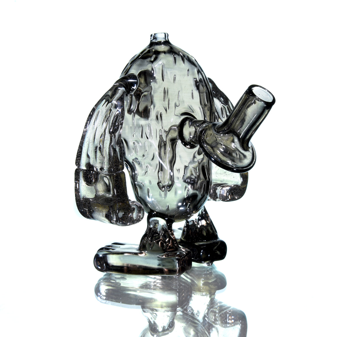 "Yuki-Otoko" Cyclops Yeti with Matching Cap - Transparent Gray - 10mm Female