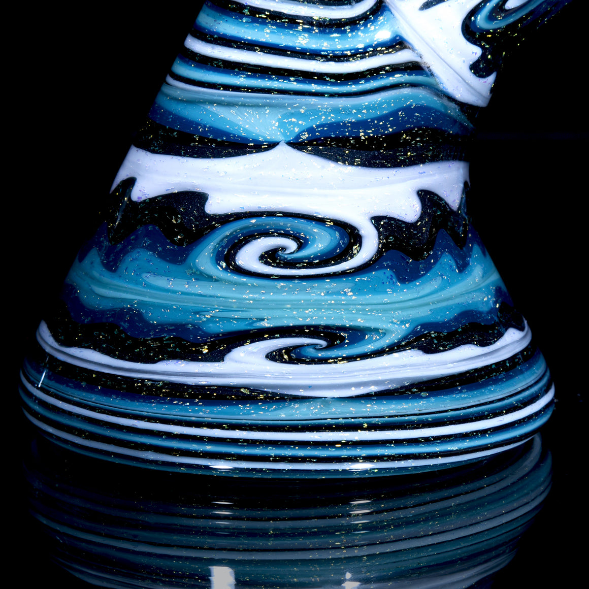 Full Dichro Removeable Downstem Mini-tube & Matching Cup Set - 10mm Female
