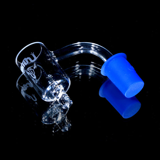 E-Tourbillon Flat-top Auto-spinner Banger for E-Nails - 14mm Male 90°