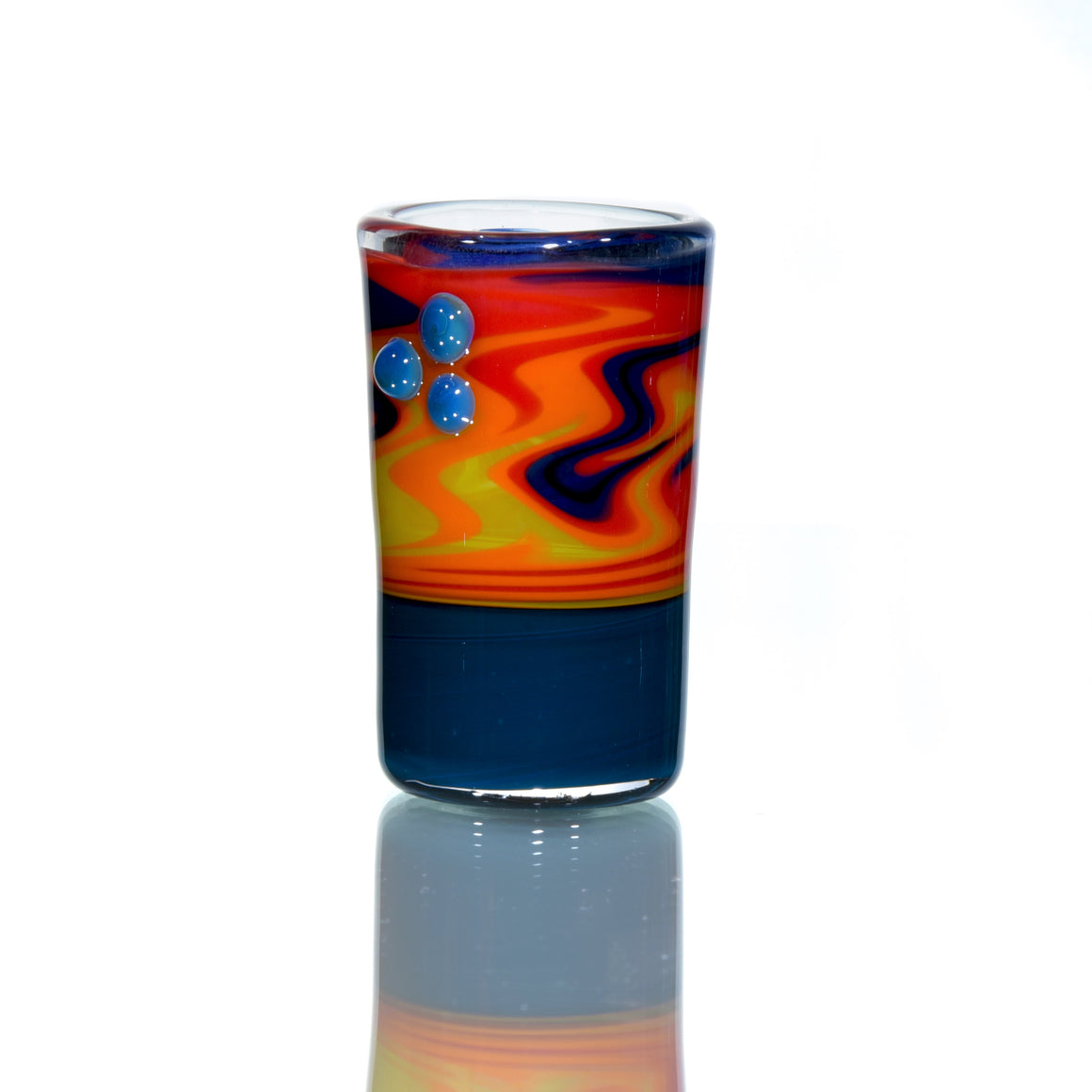 Fully-worked Shot Glass