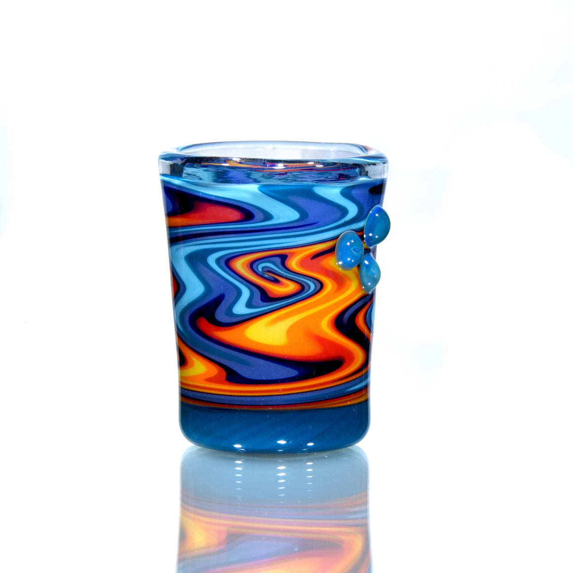 Fully-worked Shot Glass