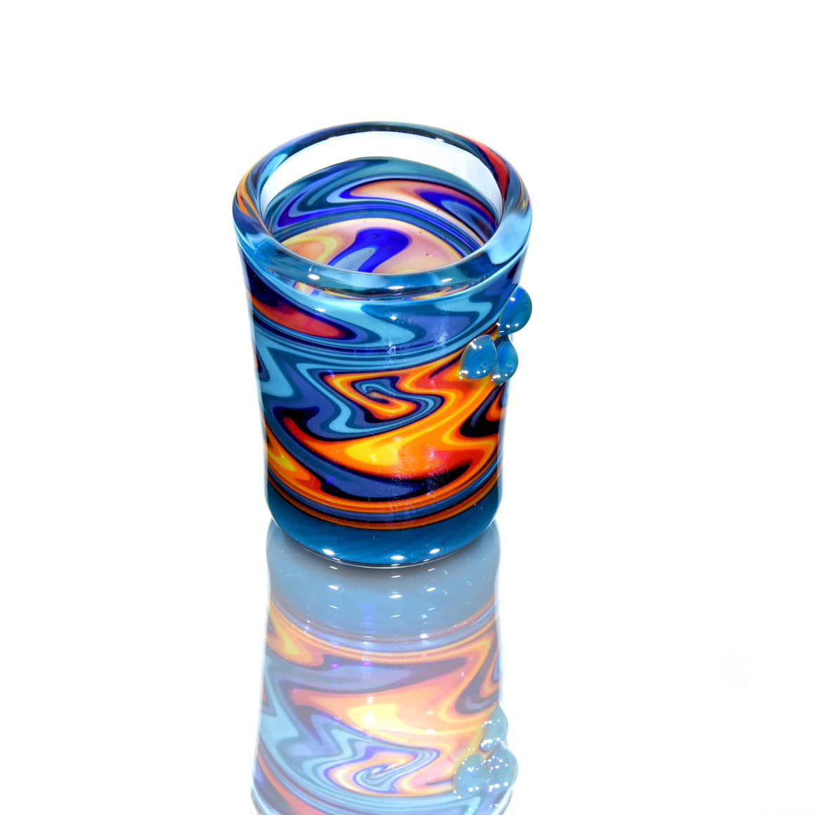 Fully-worked Shot Glass