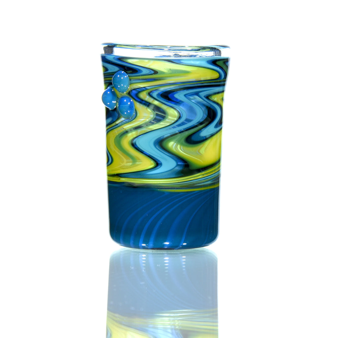 Fully-worked Shot Glass