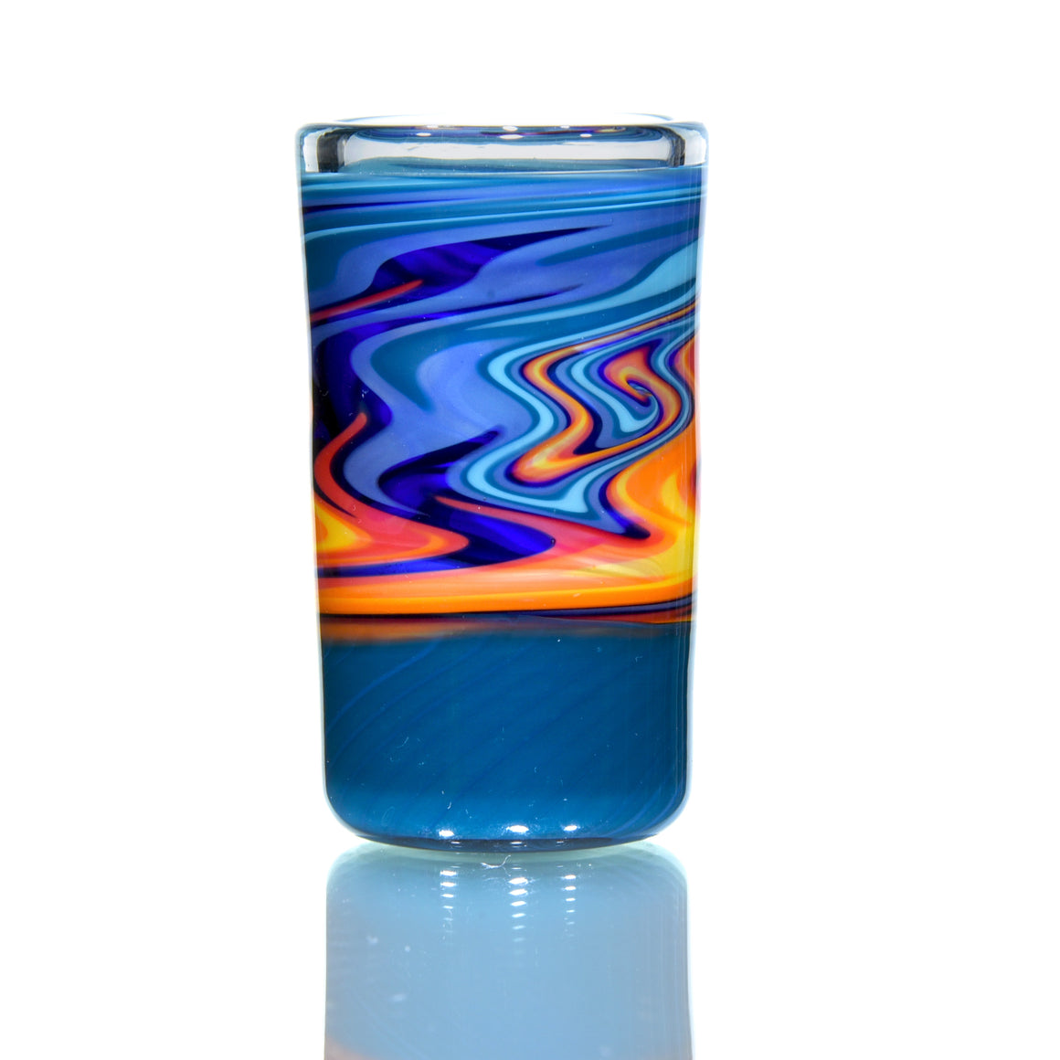 Fully-worked Shot Glass