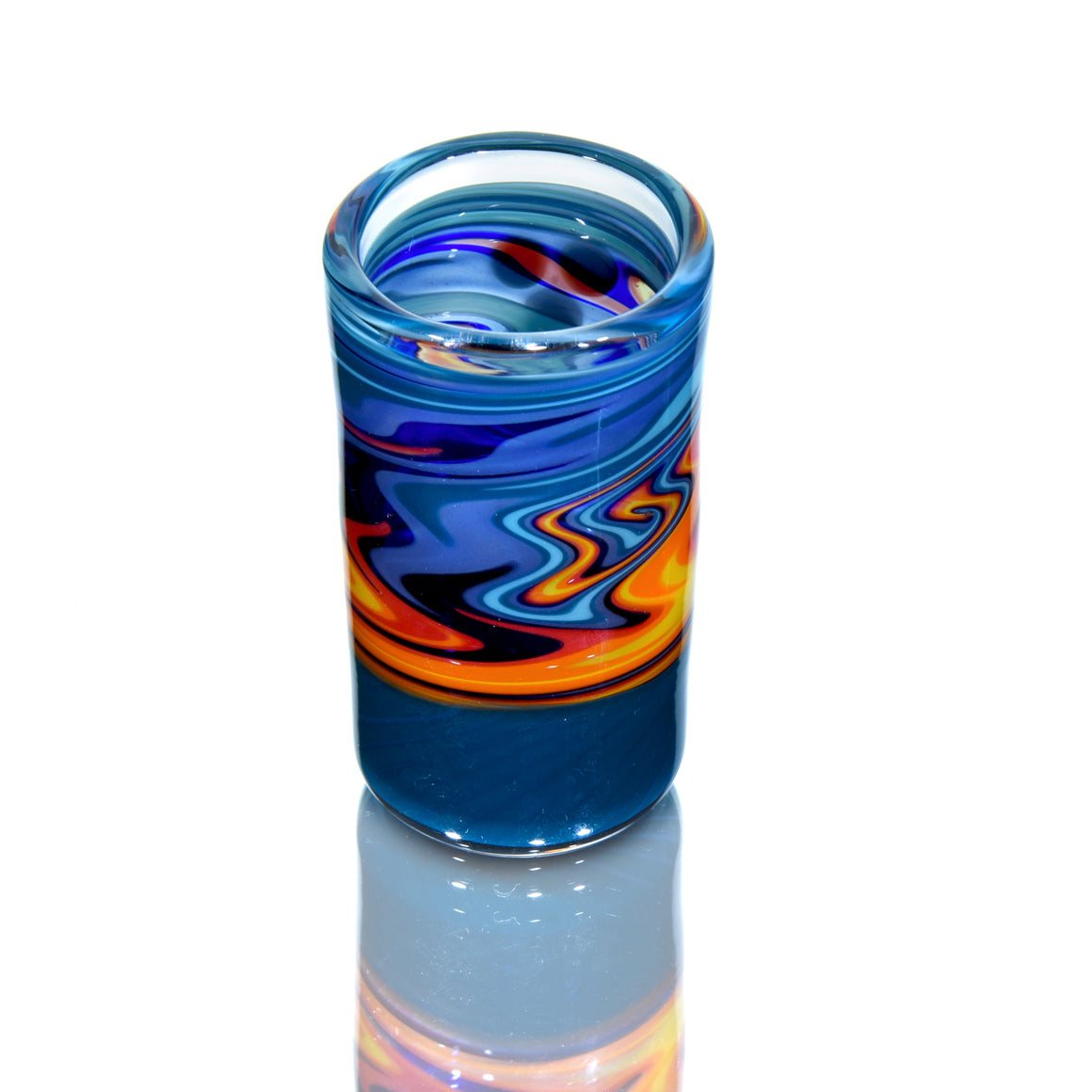 Fully-worked Shot Glass