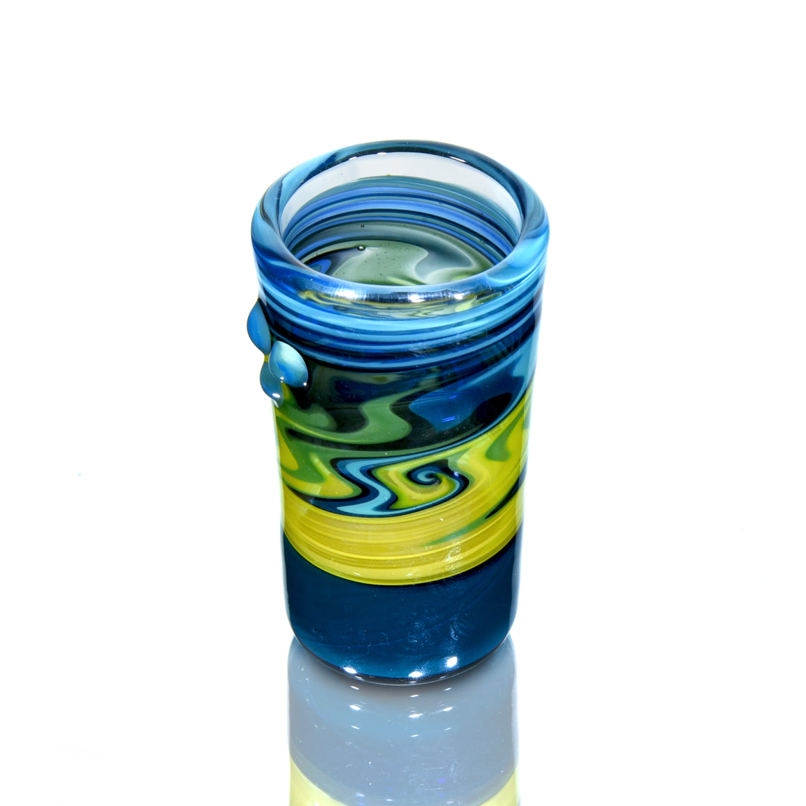 Fully-worked Shot Glass