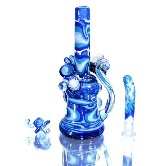 Custom Blue Mini Tube Set - 10mm Female