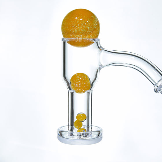 Heady 5-piece Slurper Set - Dichro Golden Rod