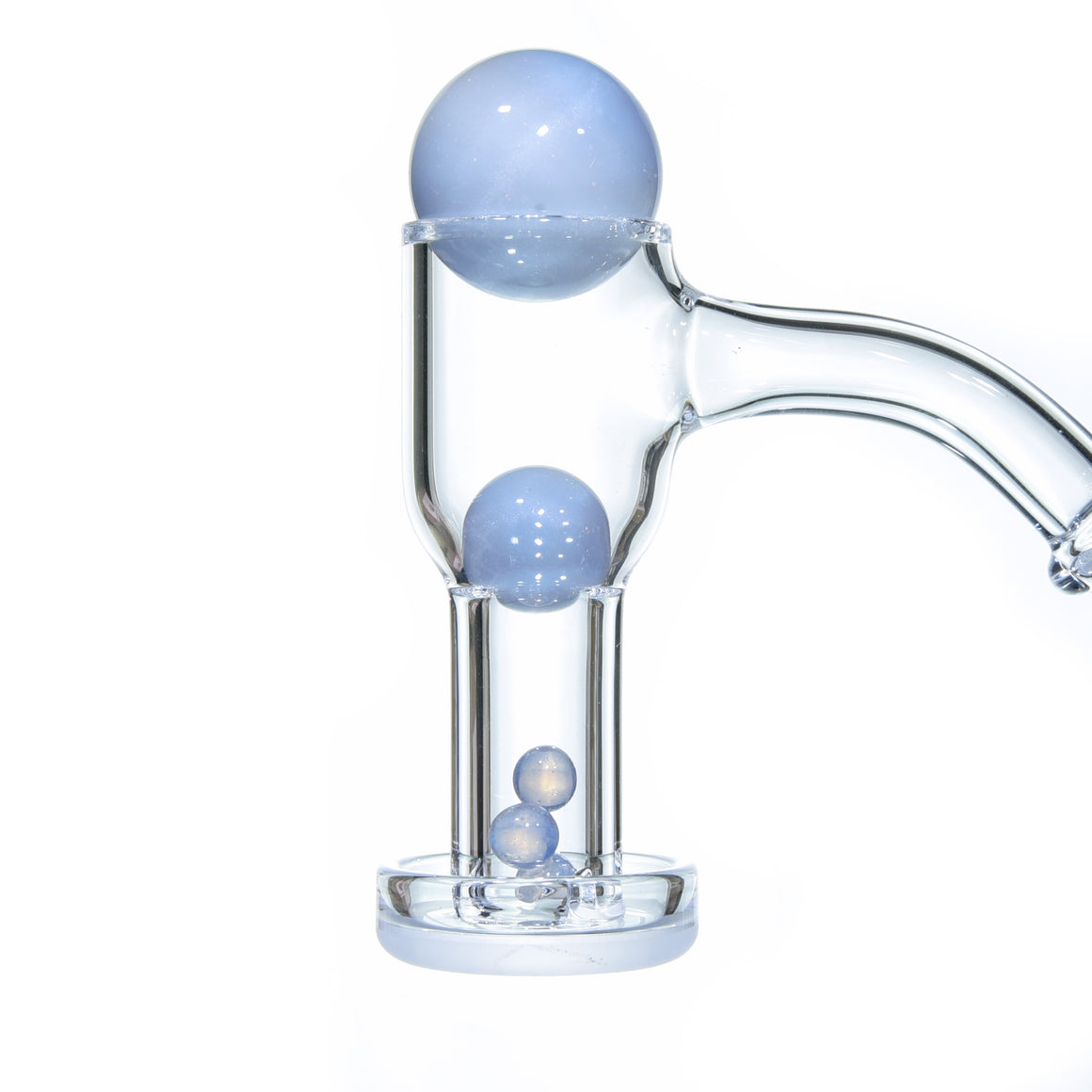 Heady 5-piece Slurper Set - Crushed Opal White Satin over Mirage