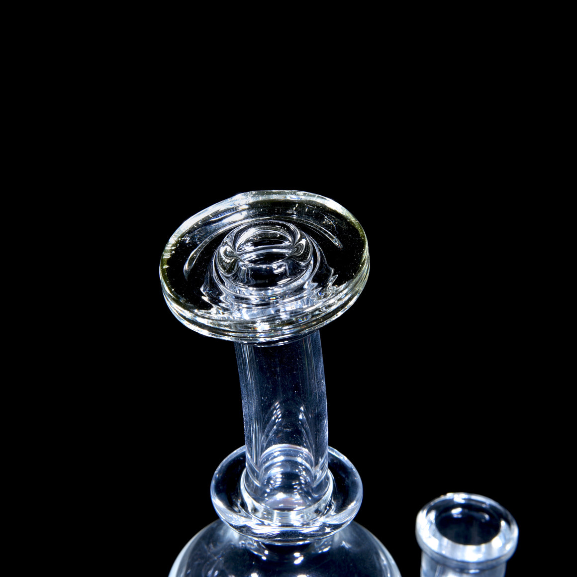 UV Reactive Full-size Worked Shredder Rig - 14mm Female
