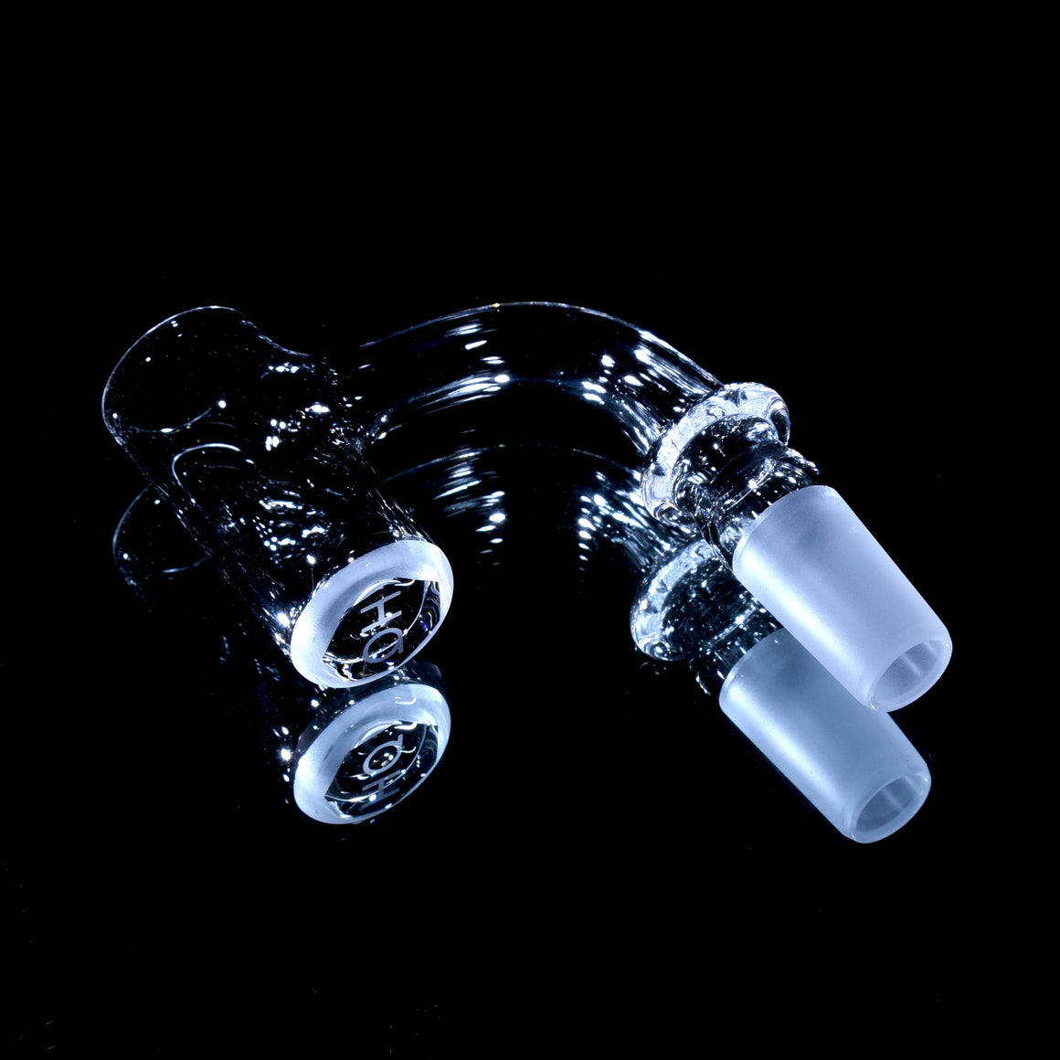 V2 Flat Top Quartz Banger w/ Beveled Bucket - 25mm OD Bucket - 14mm/Male/45°