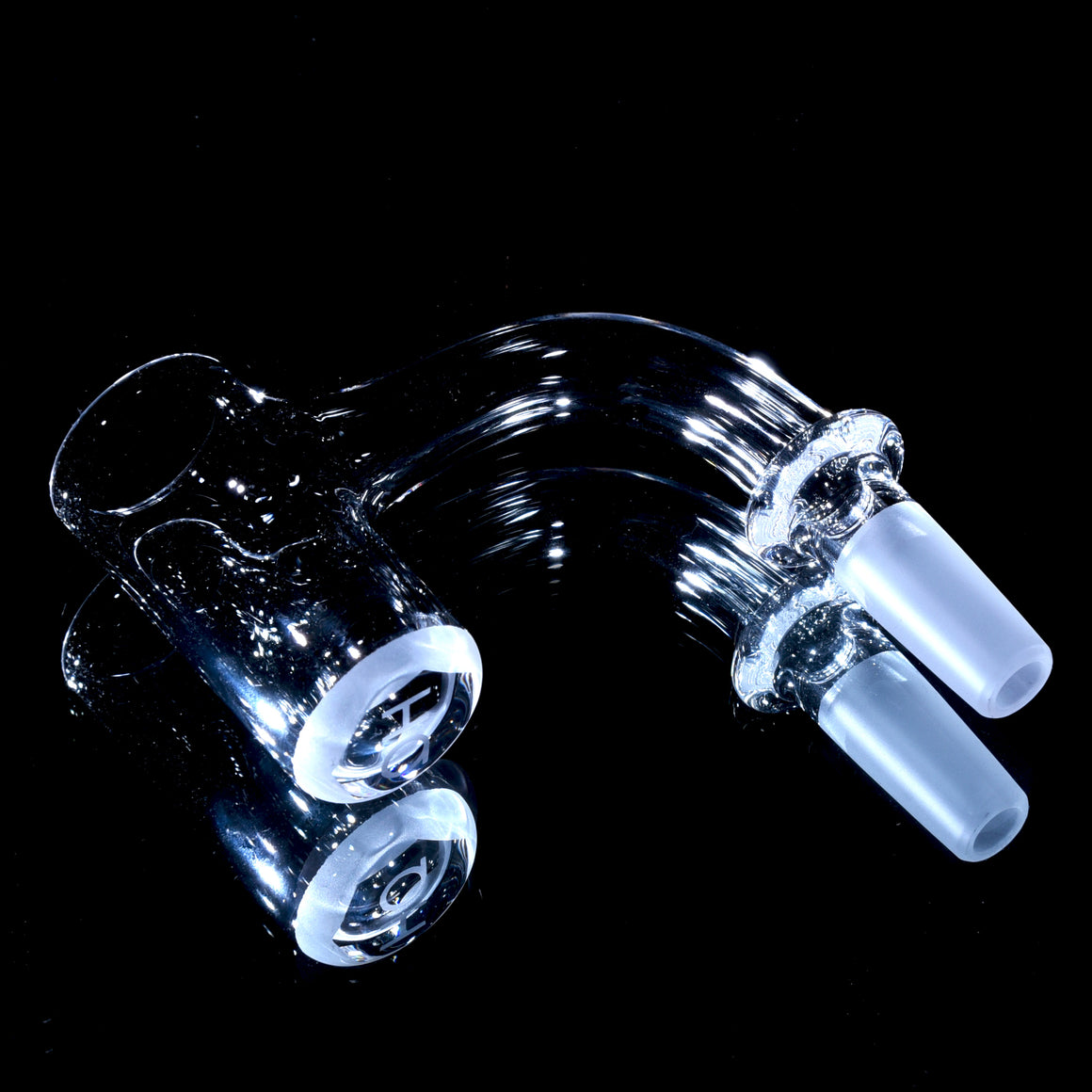 V2 Flat Top Quartz Banger w/ Beveled Bucket - 25mm OD Bucket - 14mm/Male/45°