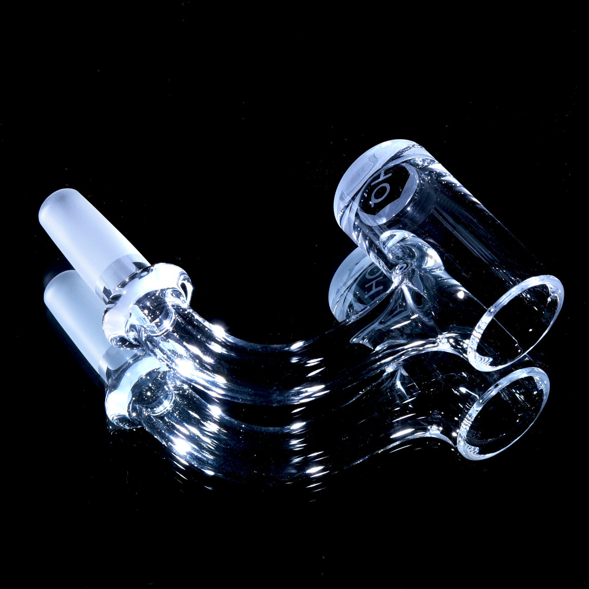 V2 Flat Top Quartz Banger w/ Beveled Bucket - 25mm OD Bucket - 14mm/Male/45°