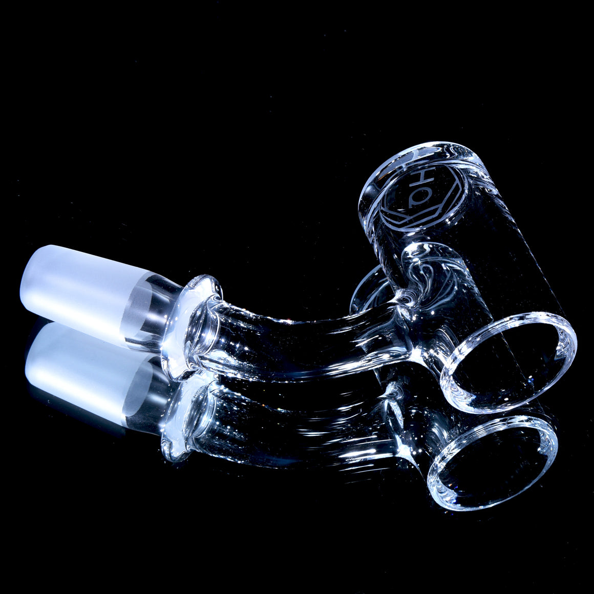 V2 Flat Top Quartz Banger w/ Beveled Bucket - 25mm OD Bucket - 14mm/Male/45°