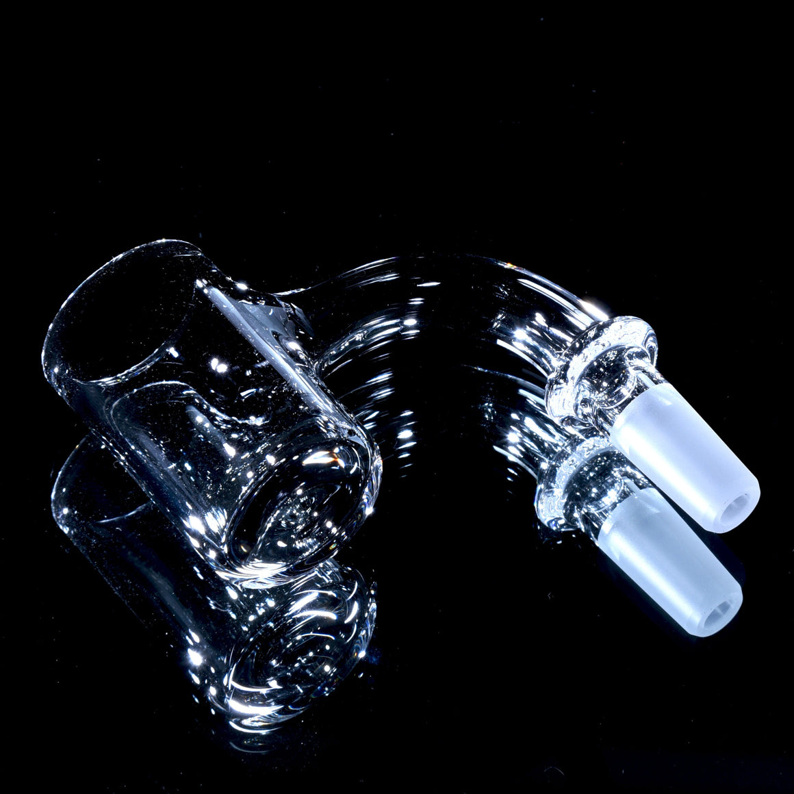V1 Beveled Edge/Flat Top 24mm OD Bucket Quartz Bangers - 10mm/Male/45°