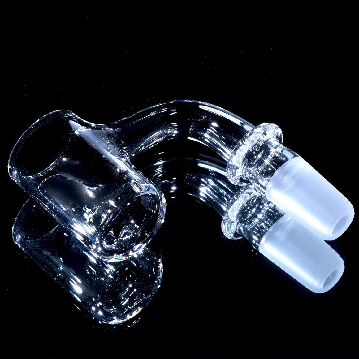 V1 Beveled Edge/Flat Top 24mm OD Bucket Quartz Bangers - 10mm/Male/45°