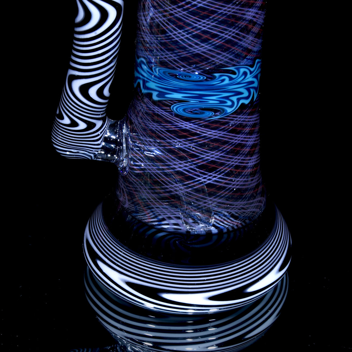 Fully-worked Bentneck Rig - Double Layer Linework over Reti - 10mm Female