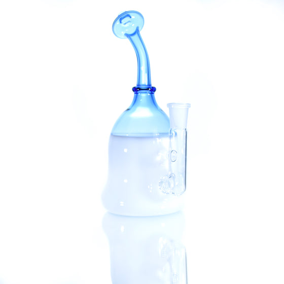 Inline Budget Ripper - White/Light Cobalt - 14mm Female