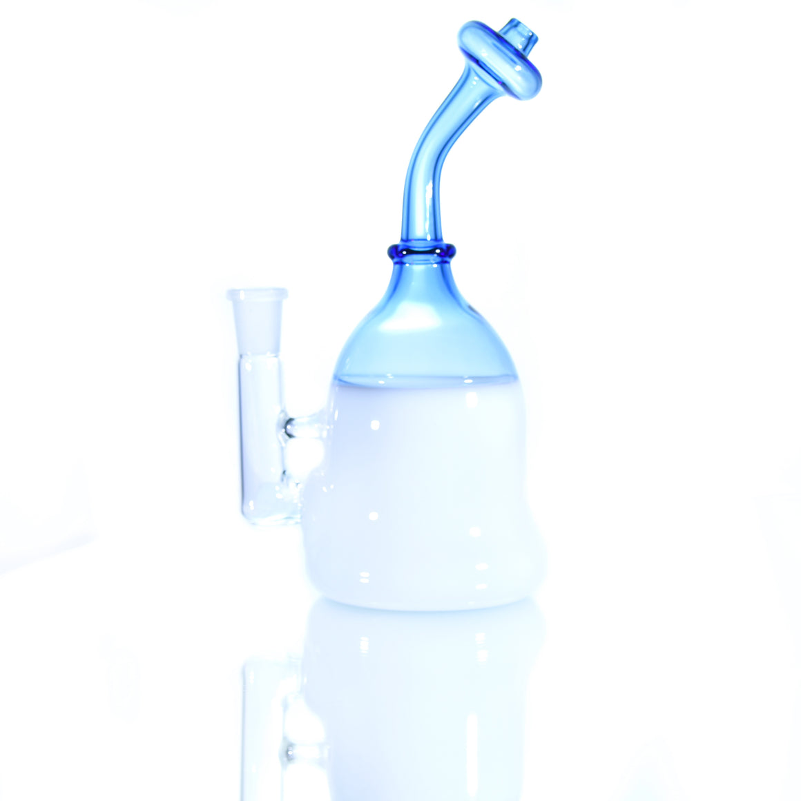 Inline Budget Ripper - White/Light Cobalt - 14mm Female