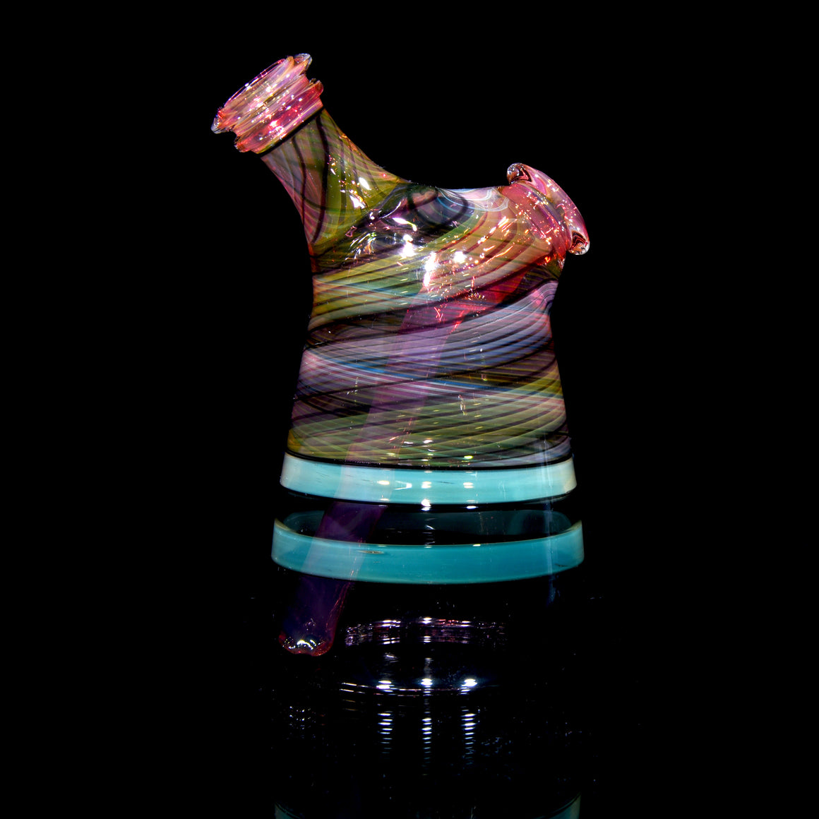 Gold & Silver Fume Reti/Encalmo Dewaar Wide Body Rig - 10mm Female