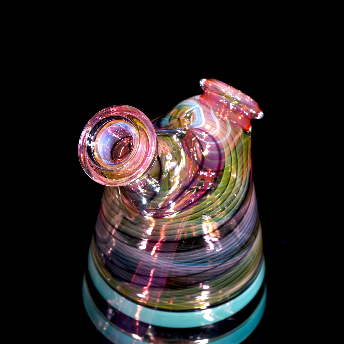 Gold & Silver Fume Reti/Encalmo Dewaar Wide Body Rig - 10mm Female