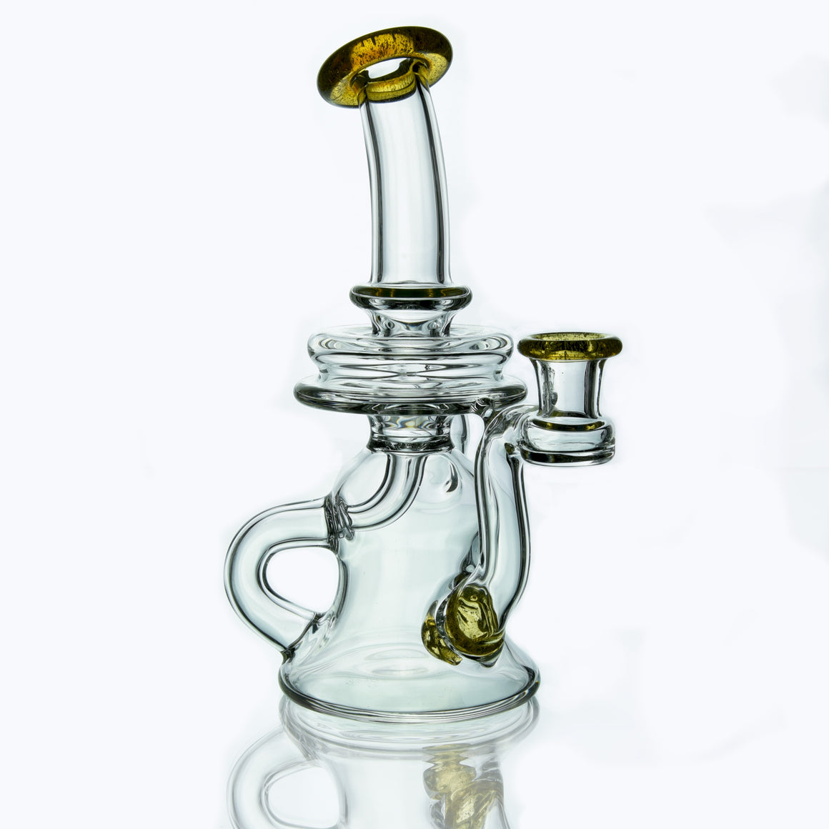 Refined Klein Recycler - CFL Sunset Slyme - 10mm Female