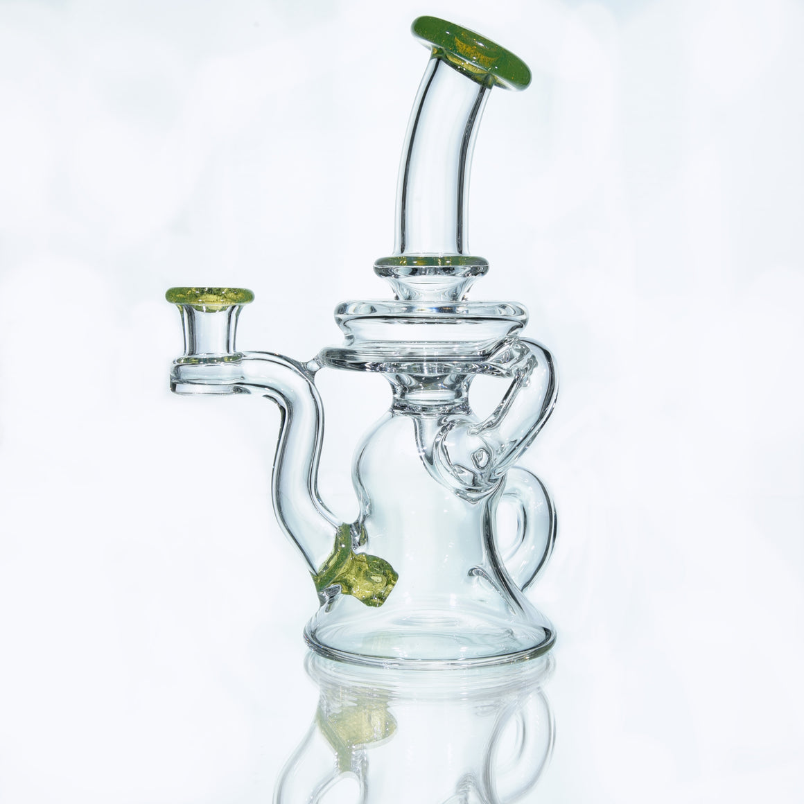 Refined Klein Recycler - CFL Sunset Slyme - 10mm Female
