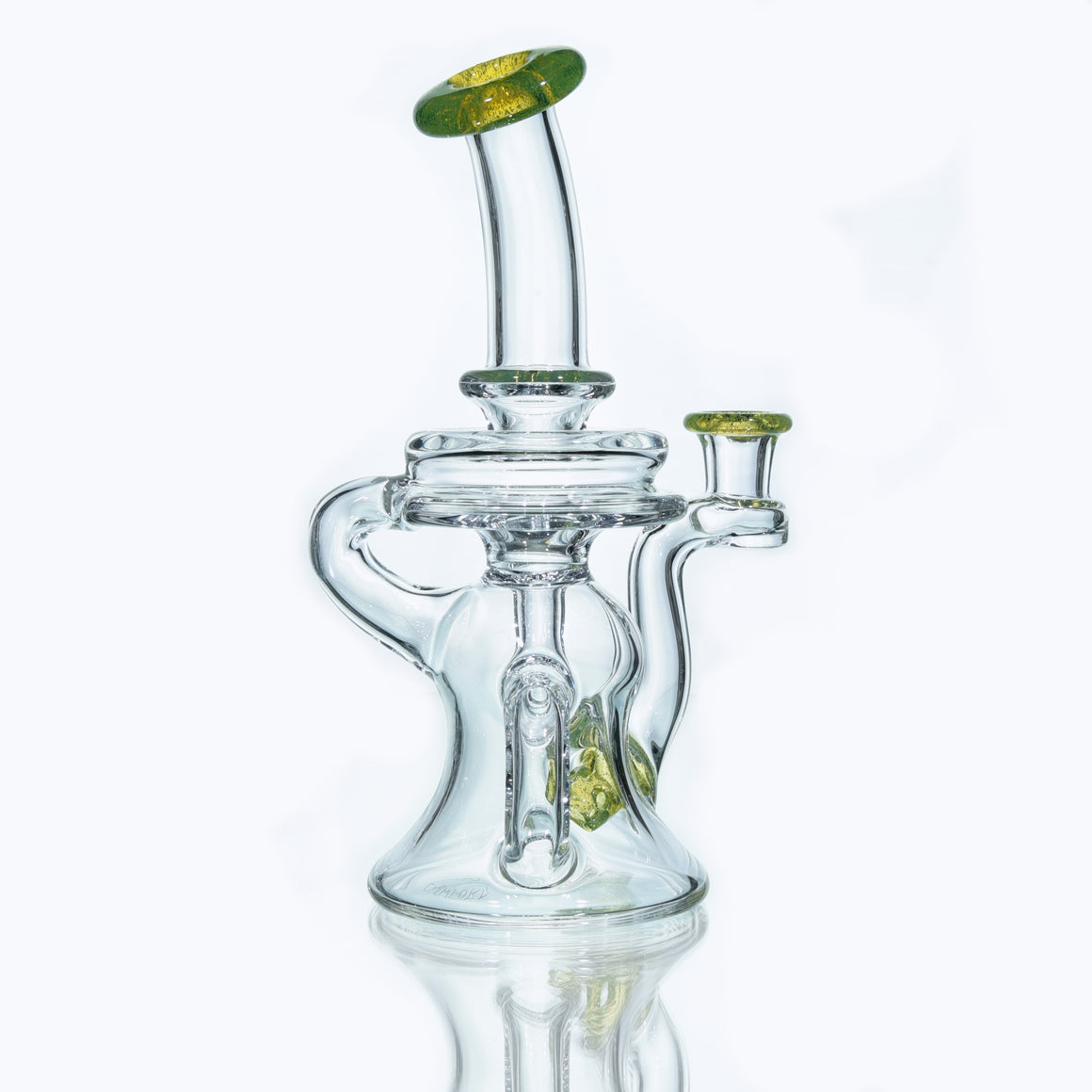 Refined Klein Recycler - CFL Sunset Slyme - 10mm Female