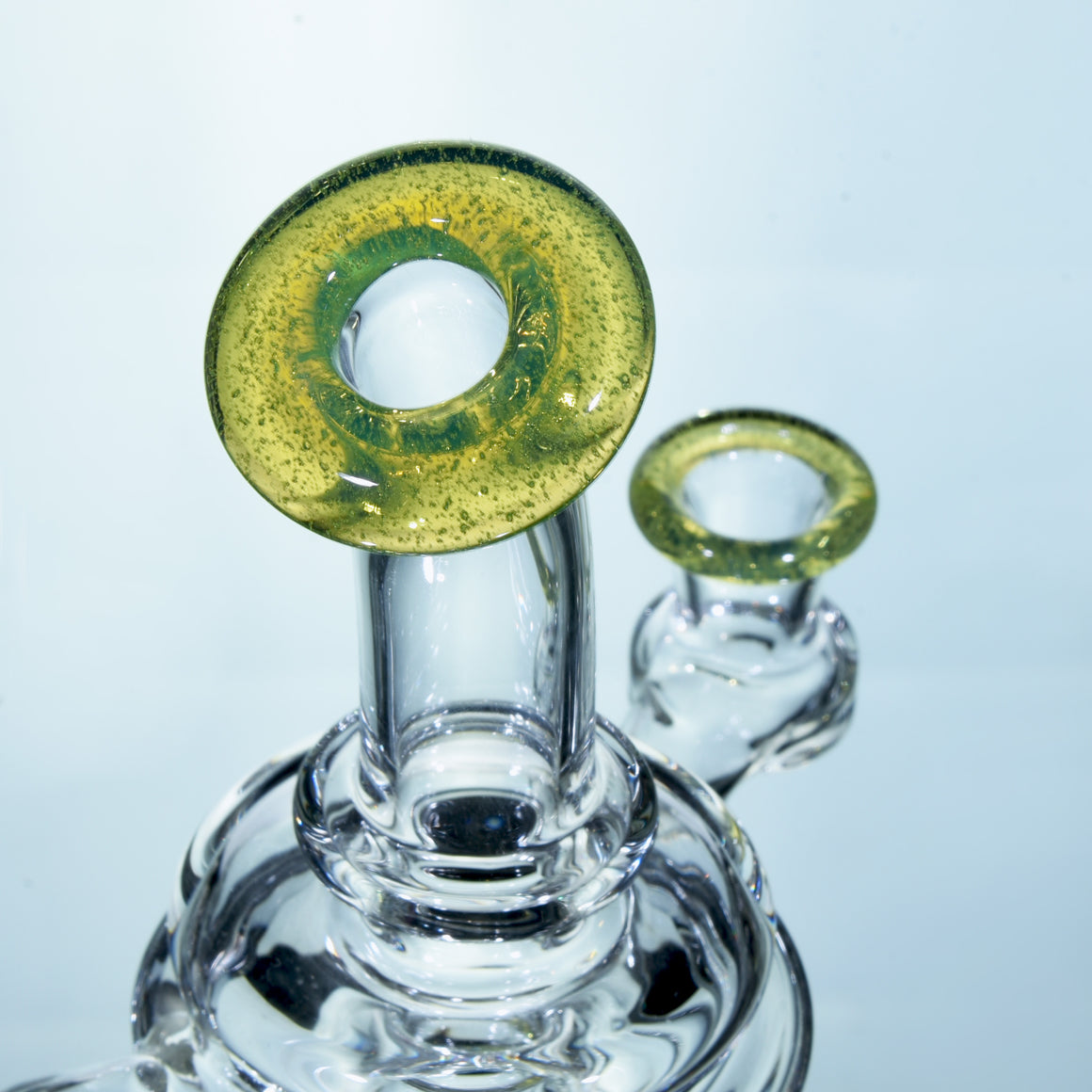 Refined Klein Recycler - CFL Sunset Slyme - 10mm Female