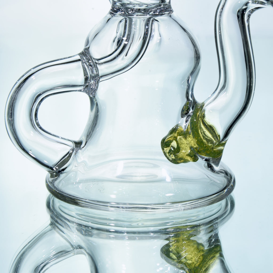 Refined Klein Recycler - CFL Sunset Slyme - 10mm Female