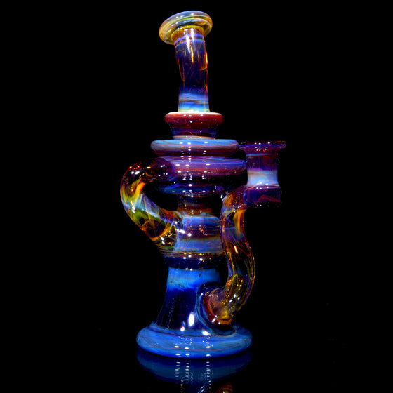 Refined Klein Recycler - NS Yellow/Amber Purple - 10mm Female