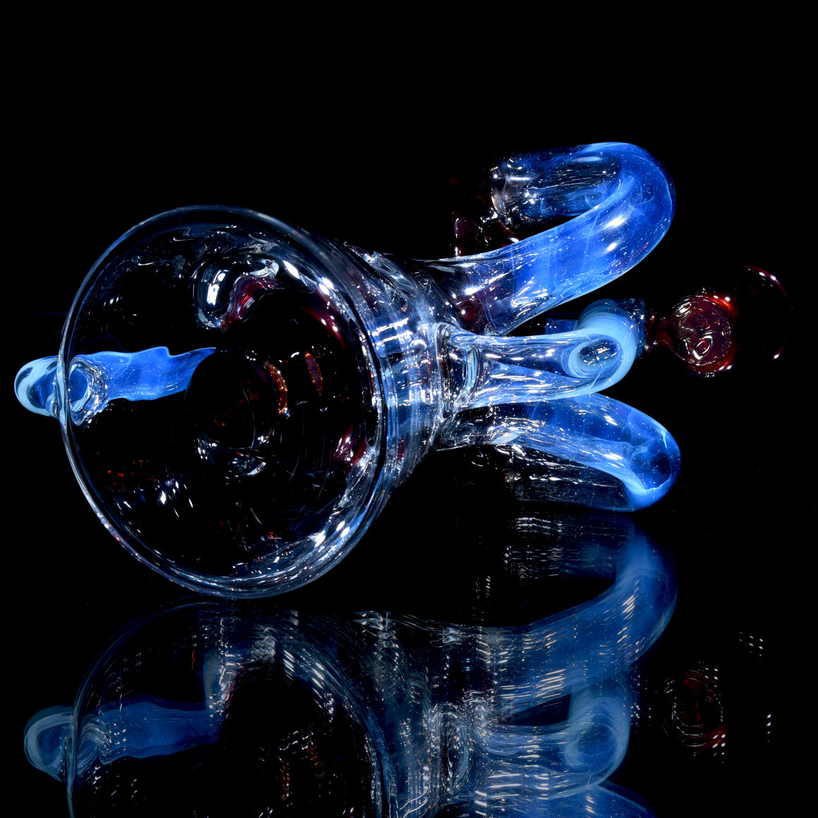 Fab Terp Guzzler Recycler - Dense Phoenix over Bronze/Ghost - 10mm Female