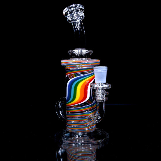 Lineworked Klein Recycler - Rainbow - 14mm Female