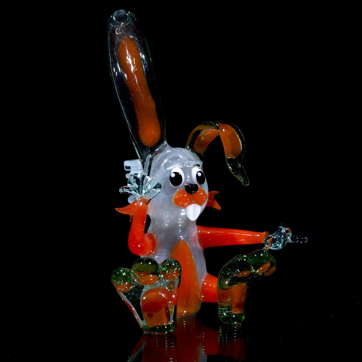 Rosin Rabbit Sculpted Rig - Elixir/Hot Sauce/Transparent White - 14mm Female