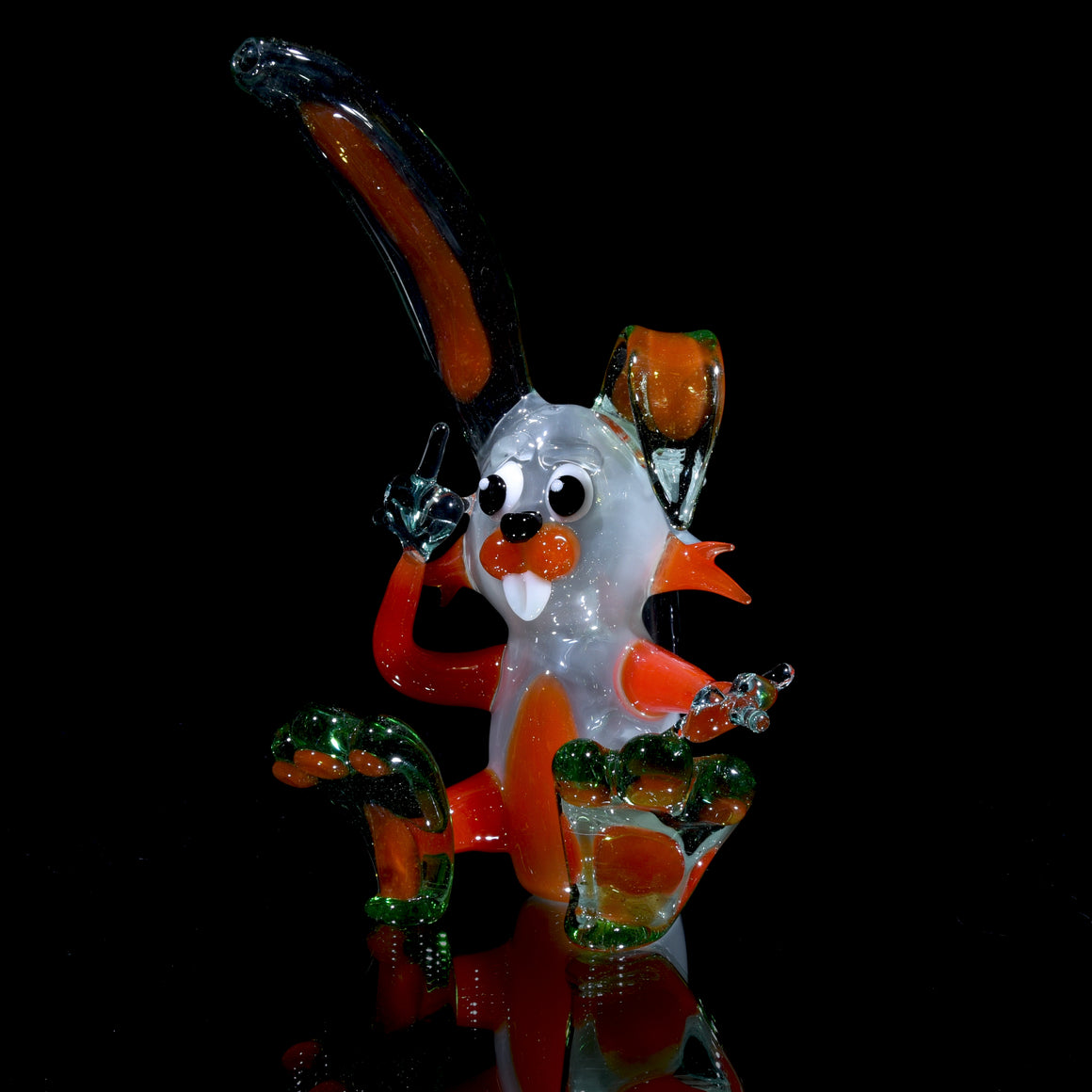 Rosin Rabbit Sculpted Rig - Elixir/Hot Sauce/Transparent White - 14mm Female