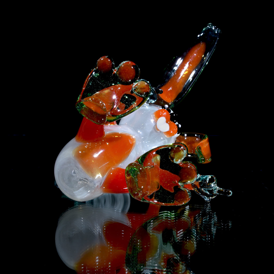 Rosin Rabbit Sculpted Rig - Elixir/Hot Sauce/Transparent White - 14mm Female