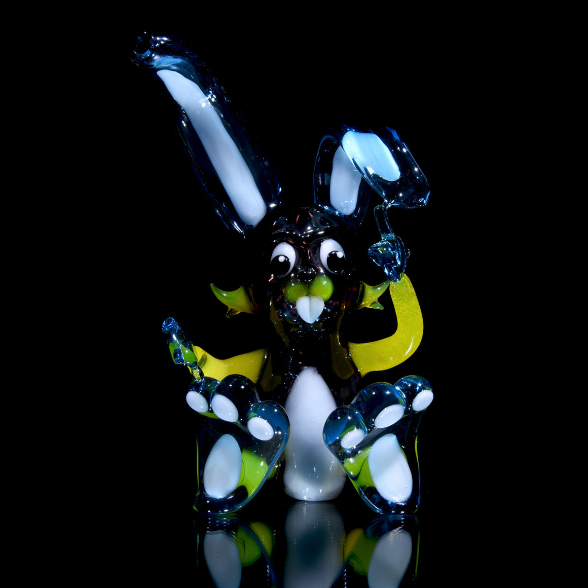Rosin Rabbit Sculpted Rig - Raindrop/Lemon Drop/Sienna Brown - 14mm Female