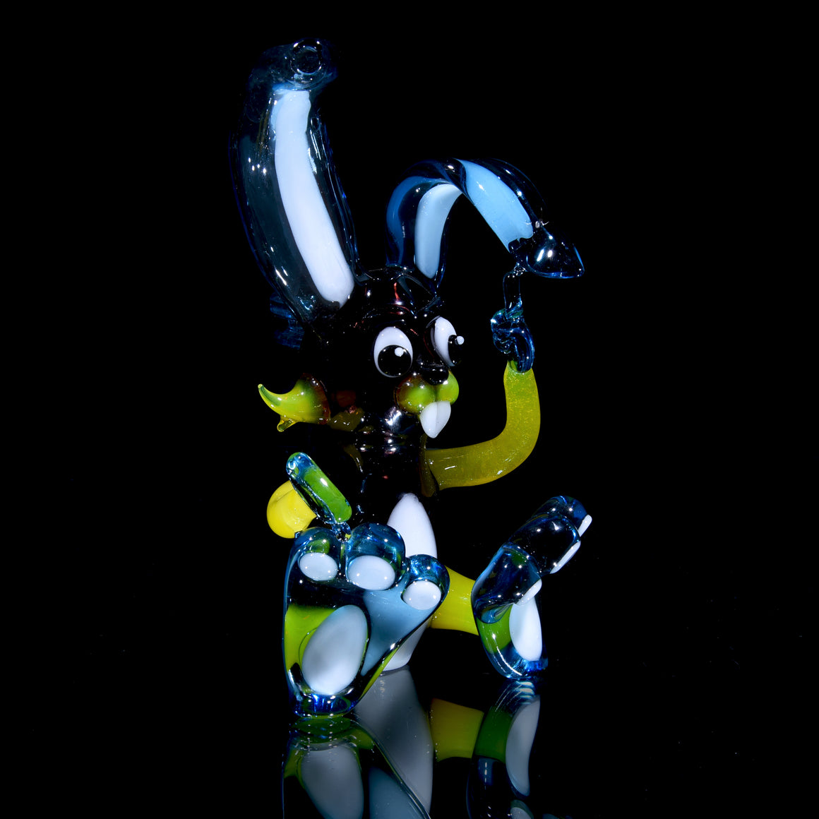 Rosin Rabbit Sculpted Rig - Raindrop/Lemon Drop/Sienna Brown - 14mm Female