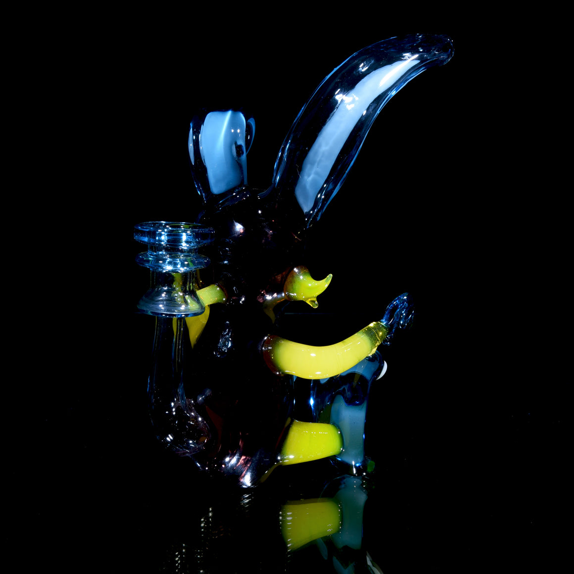 Rosin Rabbit Sculpted Rig - Raindrop/Lemon Drop/Sienna Brown - 14mm Female