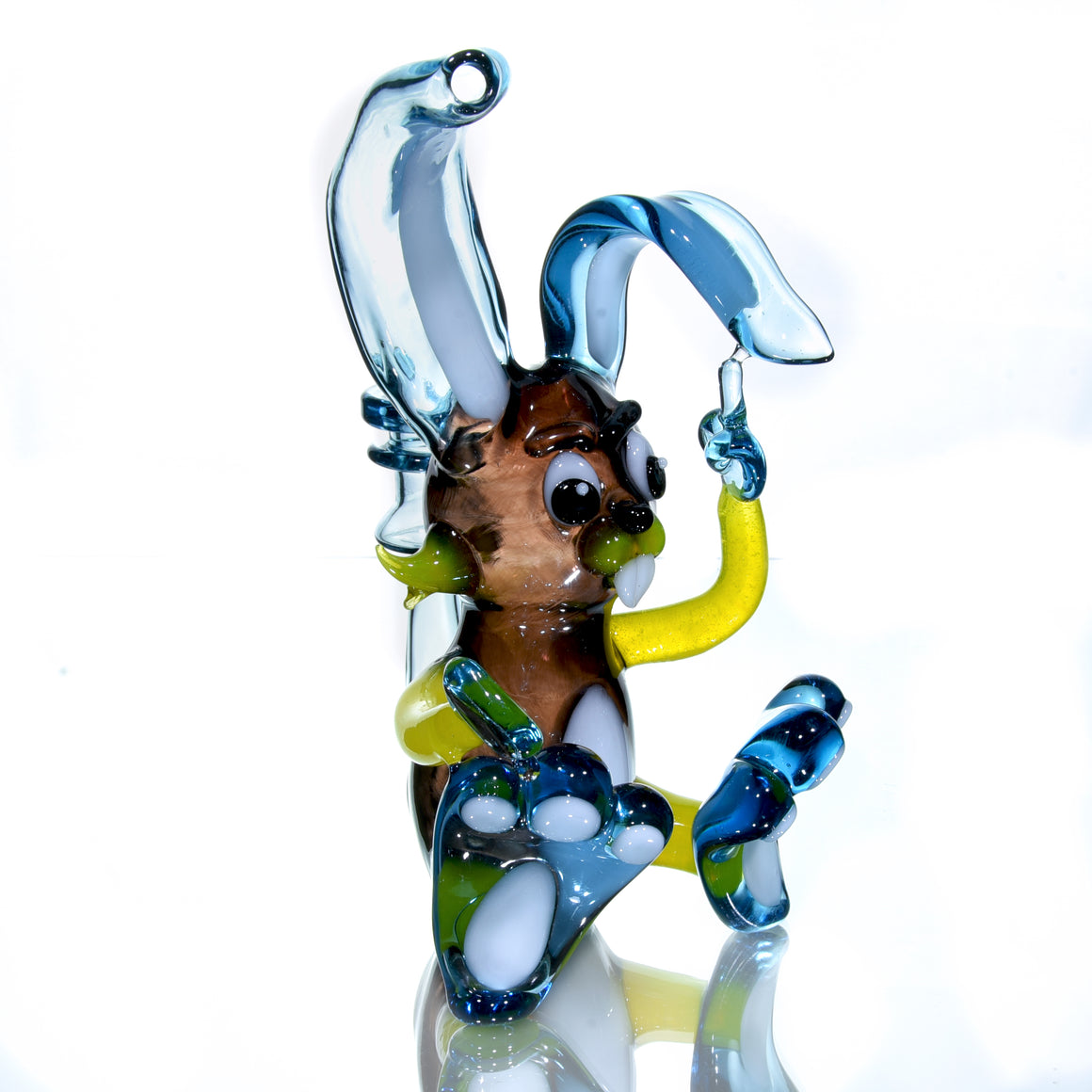 Rosin Rabbit Sculpted Rig - Raindrop/Lemon Drop/Sienna Brown - 14mm Female