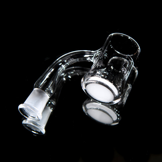 Opaque Flat-top Quartz Bangers by Evan Shore - 24mm OD Bucket - 10mm Female 90°