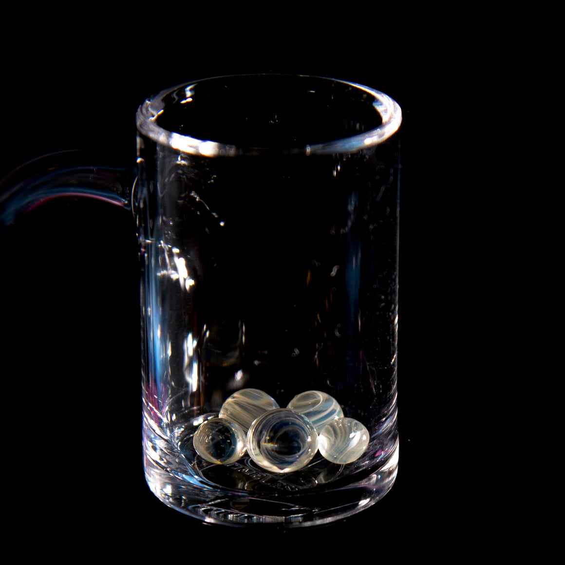 Heady Boro Dab Pearls - Silver Fume Spiral