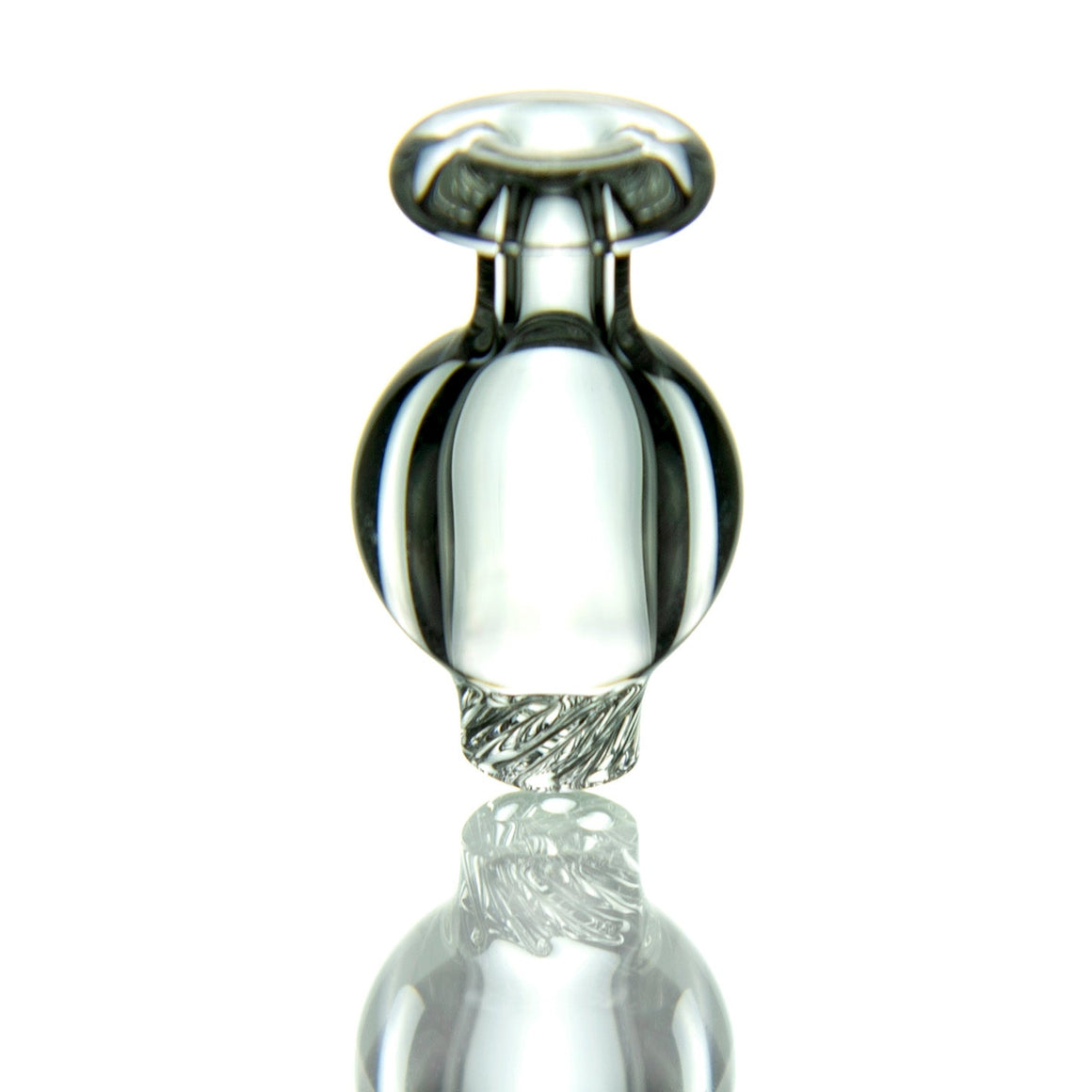 Mini RipTide Bubble Cap (for <20mm Buckets, PuffCo and Carta vapes)  - Clear