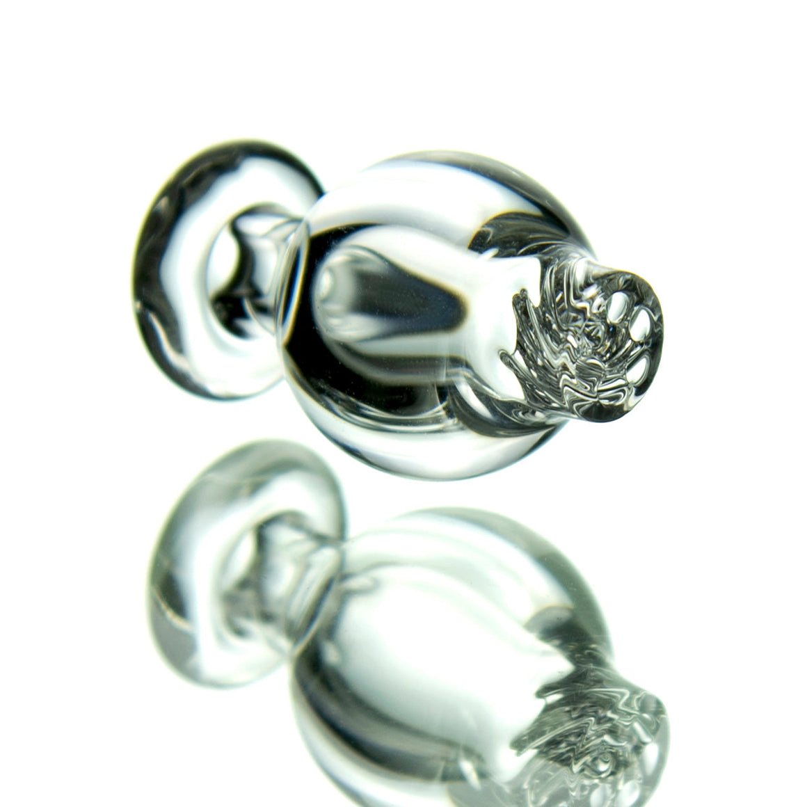 Mini RipTide Bubble Cap (for <20mm Buckets, PuffCo and Carta vapes)  - Clear