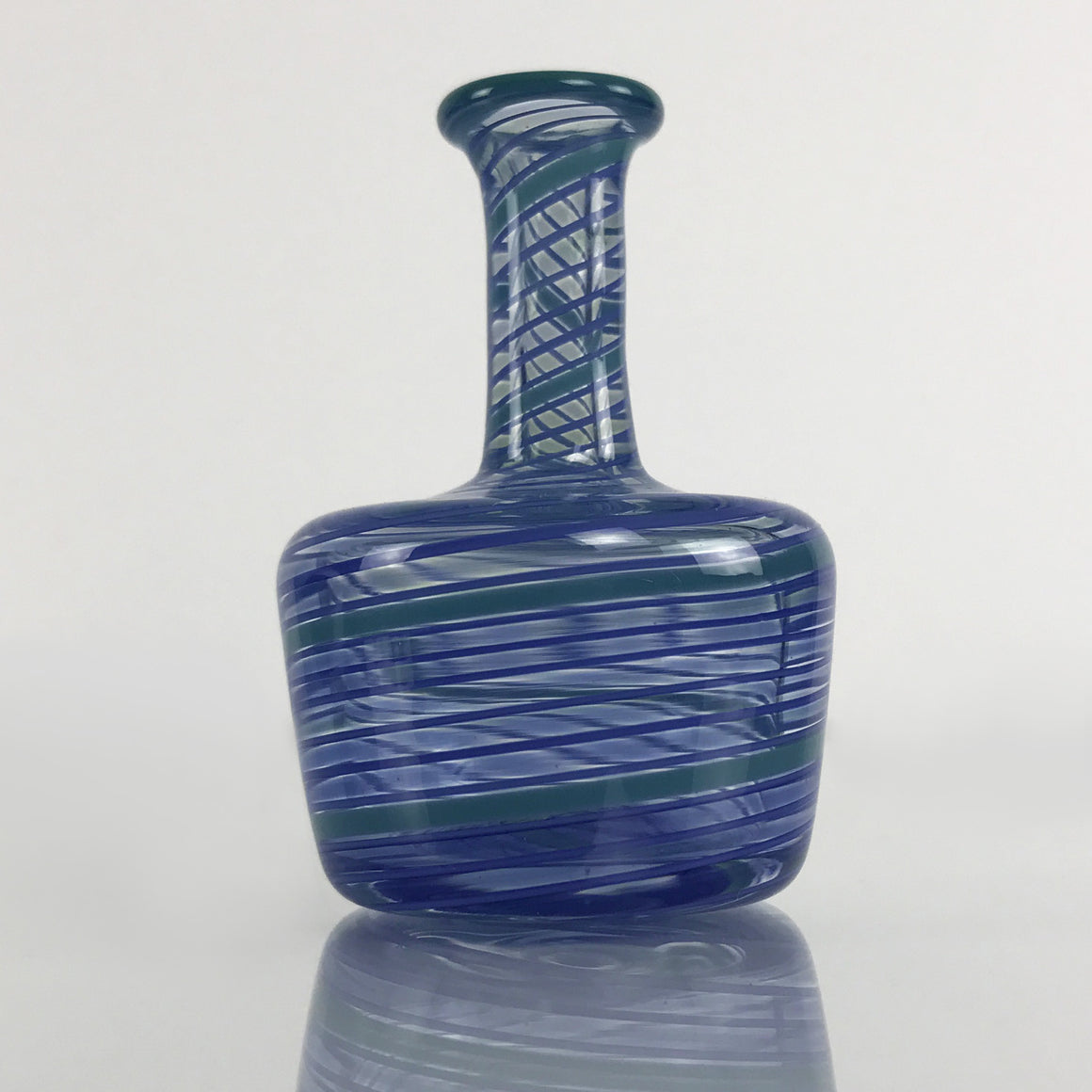 Lineworked Vessel - Blue/Turquoise