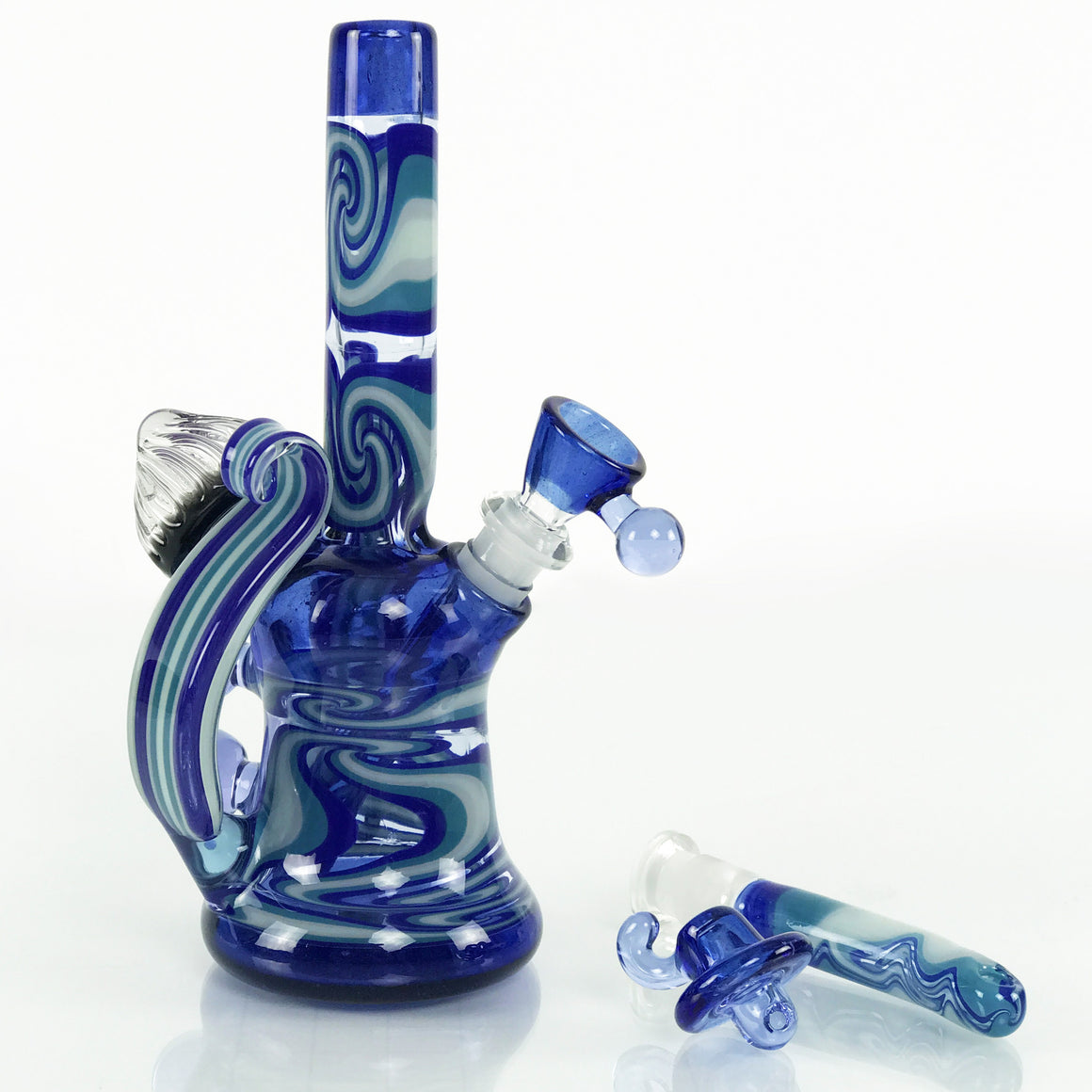 Custom Blue Mini Tube Set - 10mm Female